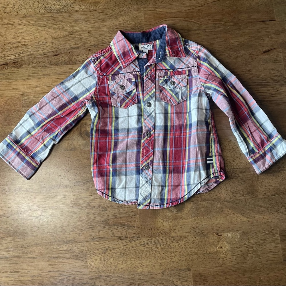 Splendid button up top